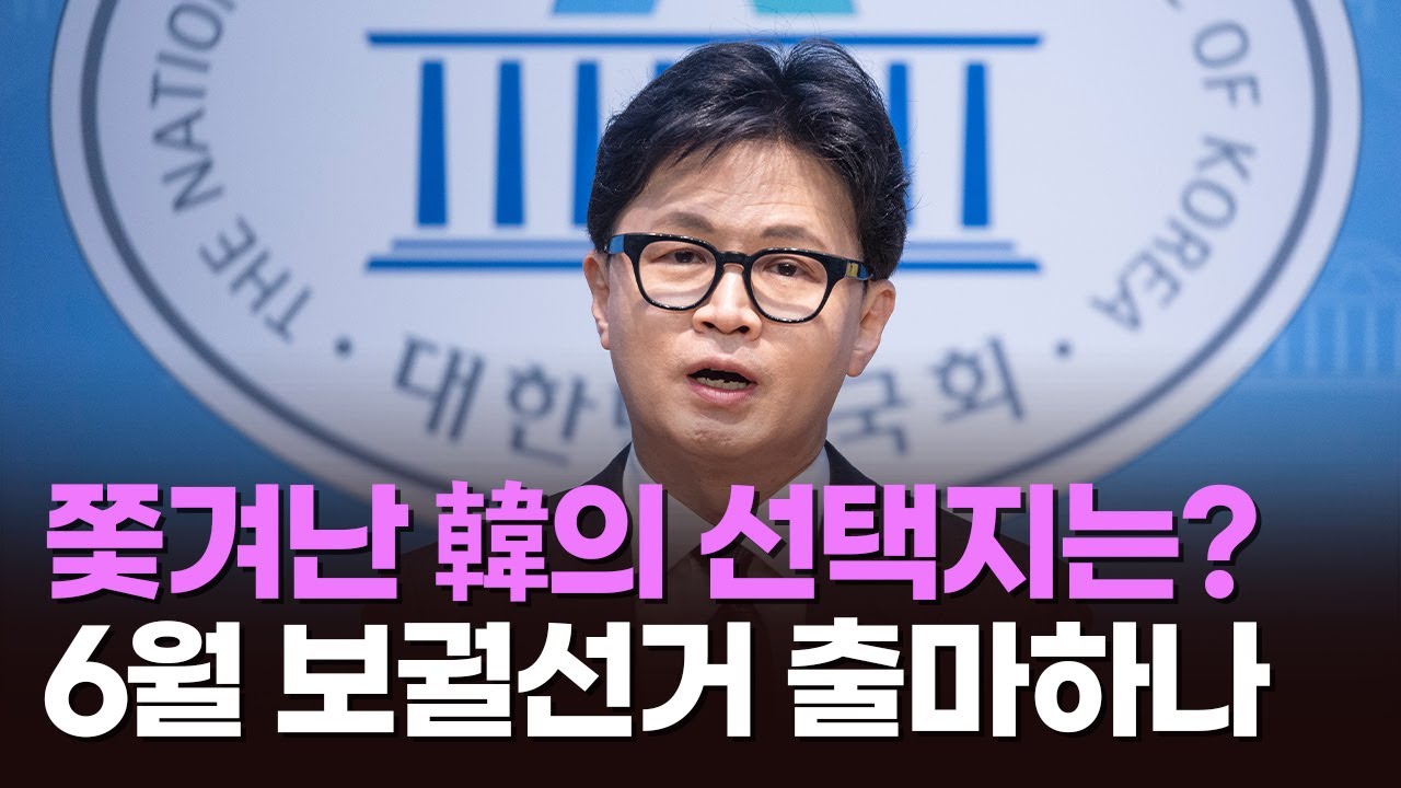 '제명' 한동훈, 향후 행보는…보궐선거에 무소속 출마하나? [뉴스현장]