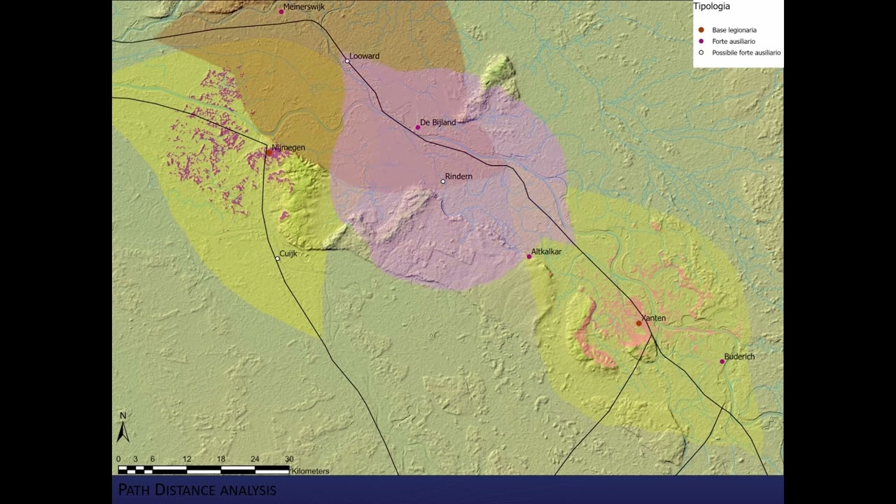GIS applications to Roman Limes in Germania Inferior