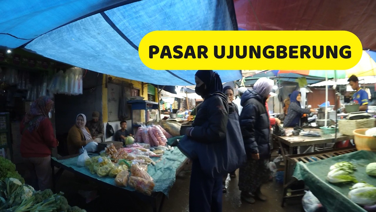 SUASANA PAGI PASAR UJUNGBERUNG BANDUNG SAAT BULAN PUASA #pasartradisional #infobandungraya