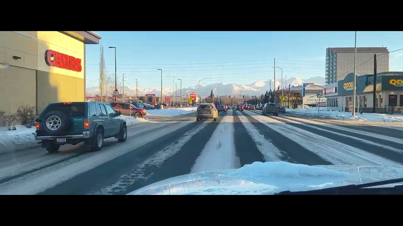 Awesome mountain view beautiful day on Benson blvd