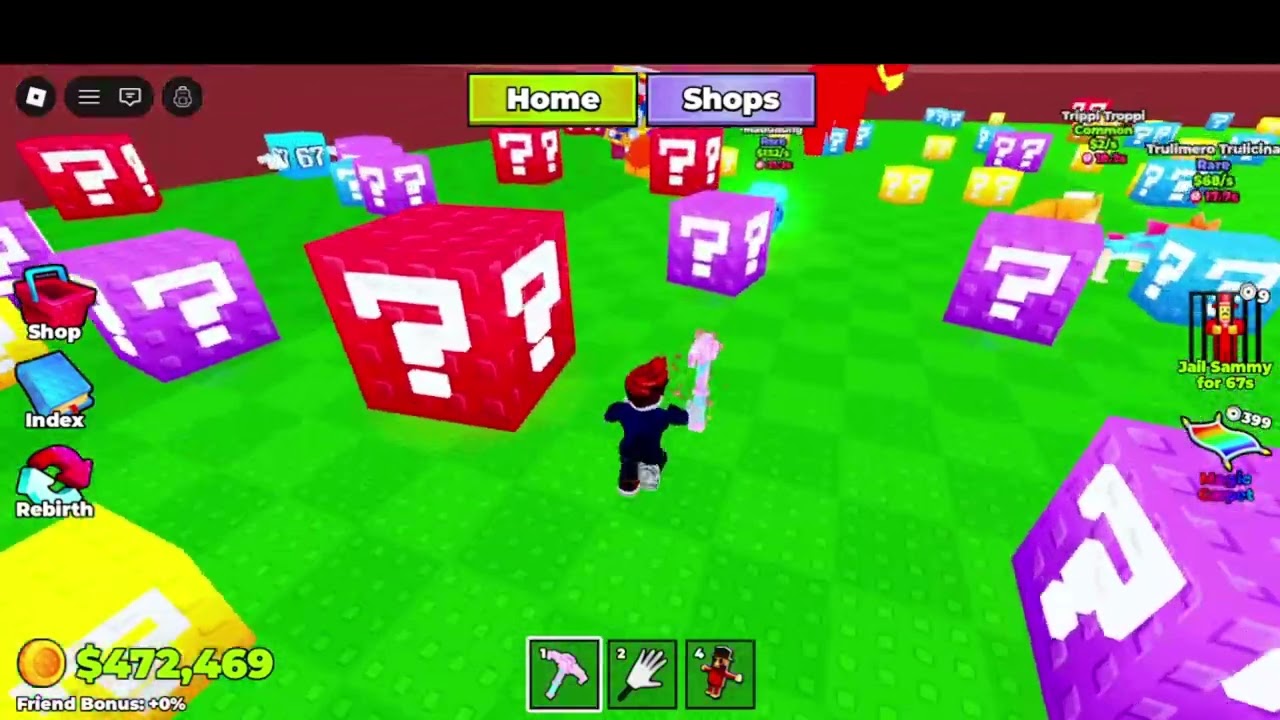 Getting $25,000,000 as fast as possible (Break A Lucky Block)