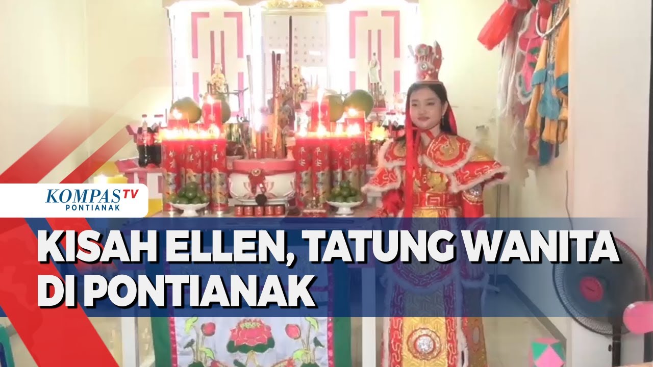 Kisah Ellen, Wanita Cantik yang Sudah Jadi Tatung Sejak Usia 13 Tahun