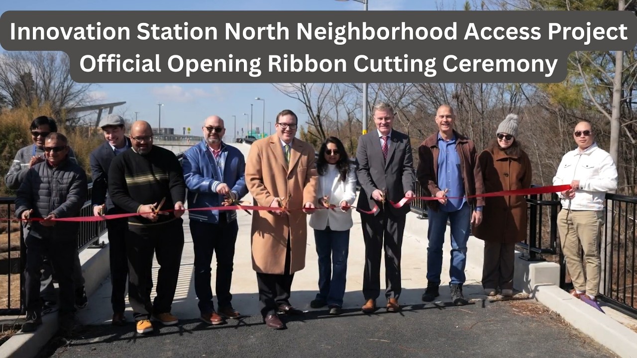 Innovation Station North Neighborhood Access Project: Official Opening Ribbon Cutting Ceremony