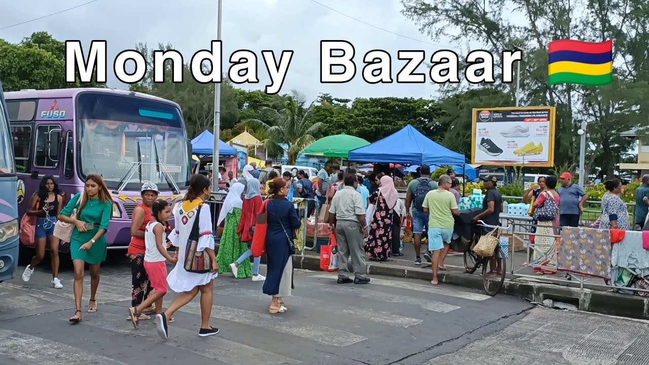 Monday Bazaar in Mahebourg Mauritius 🇲🇺 | Eid season