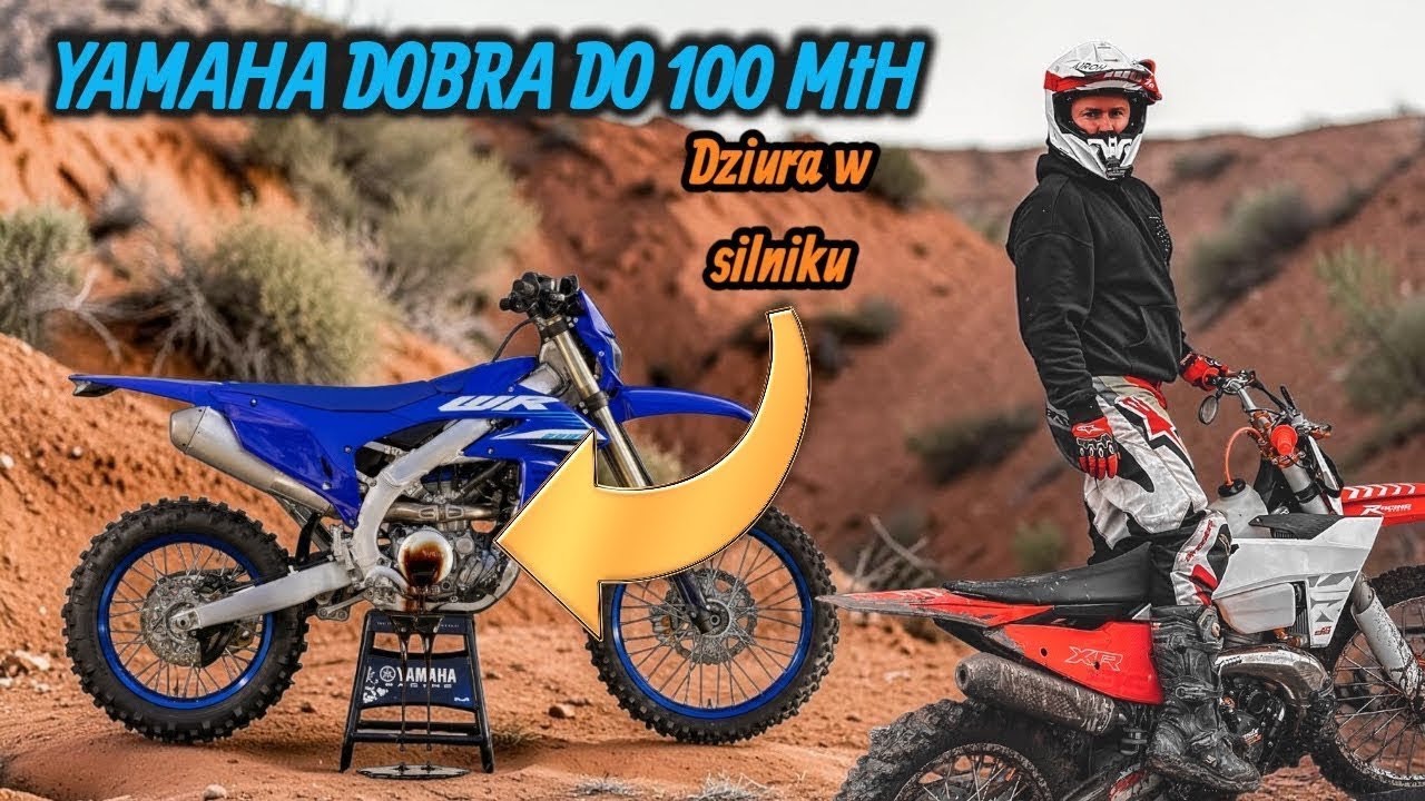 YAMAHA DOBRA DO 100 MTH | NOWA WR250F W EKIPIE