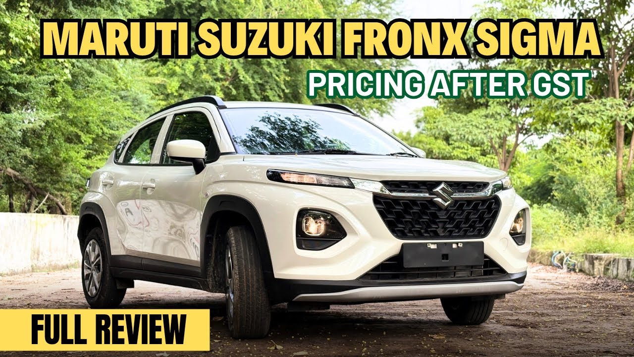 Maruti suzuki fronx sigma 2025 | best in the segment | best car under 8lacks | full car review …