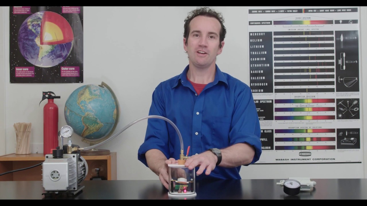 Piezo Buzzer in Vacuum Chamber | A Modern Replacement for the Traditional Bell Jar and Ringer