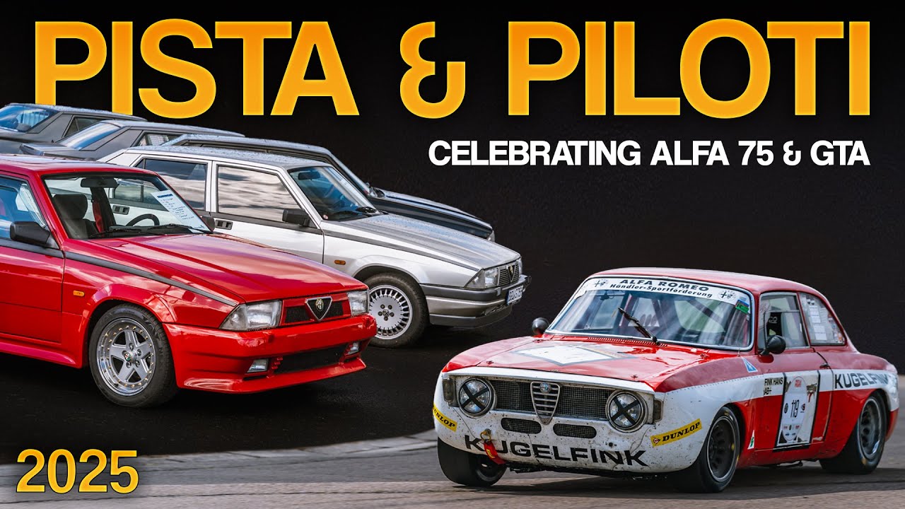 40 Jahre Alfa 75 & 60 Jahre Alfa GTA beim Pista & Piloti 2025