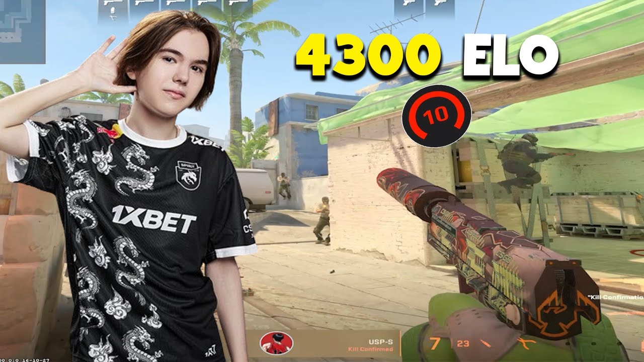 donk (32-22)⚡FACEIT LVL 10 - (MIRAGE)