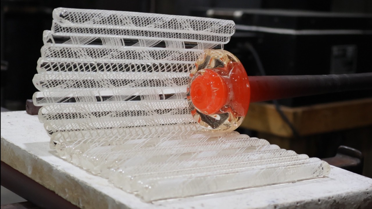 I Turned 2000 Degree Glass into a Work of Art - Satisfying Glassblowing Narrated Process