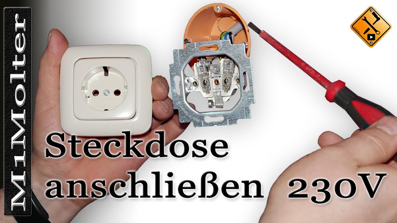 Steckdose anschließen - 230V - Aber wie?