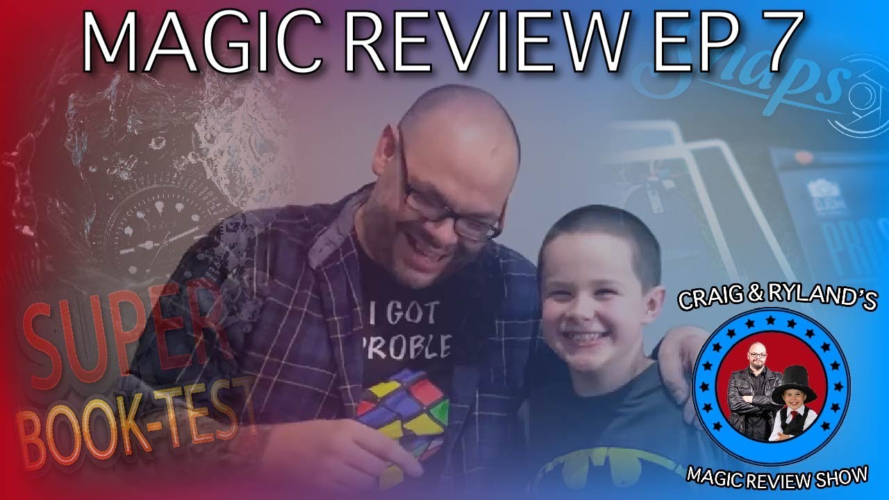 Craig & Ryland's Magic Review Show - Stack Watch, Misfit Deck, Stunner, Snap and Superhero Book Test