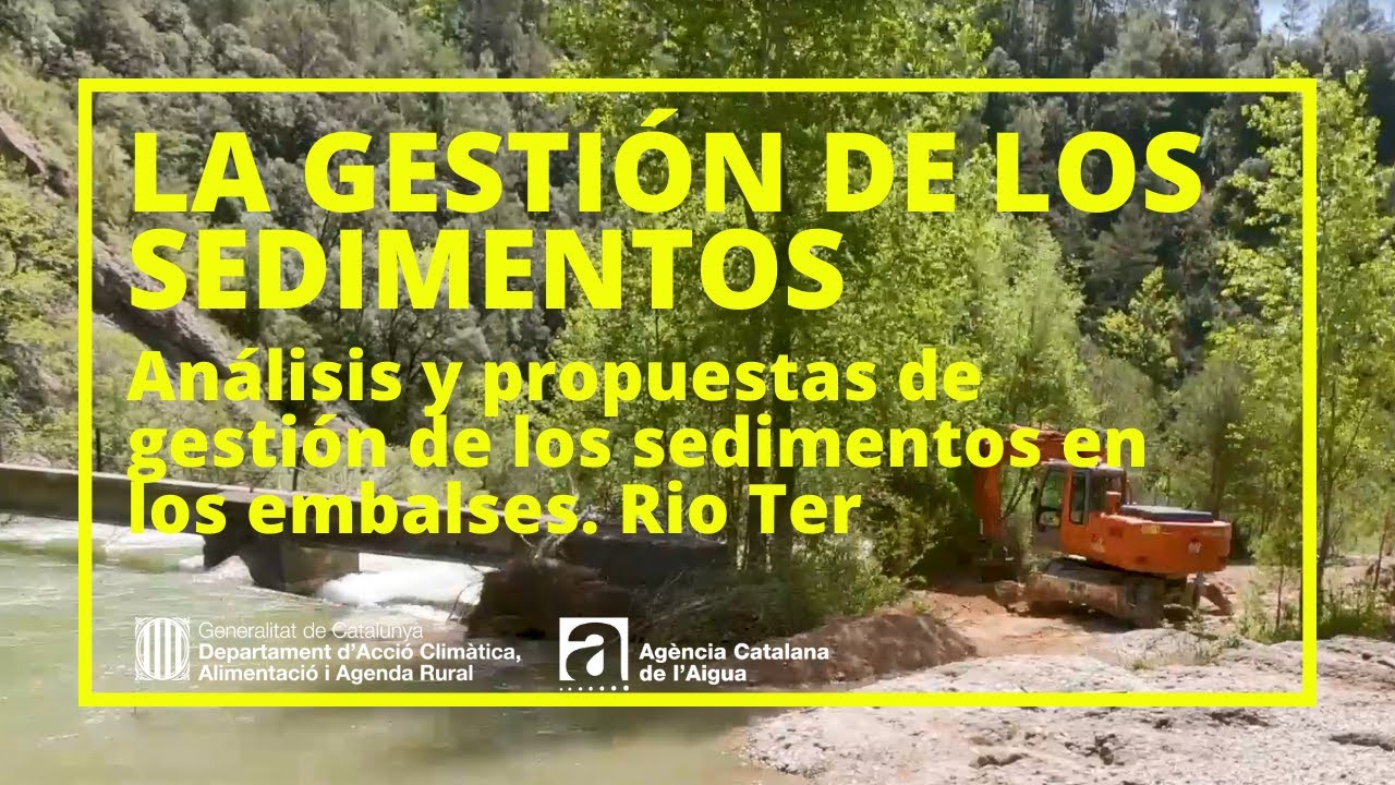 Análisis y propuestas de gestión de los sedimentos en los embalses. Monitorización en el río Ter