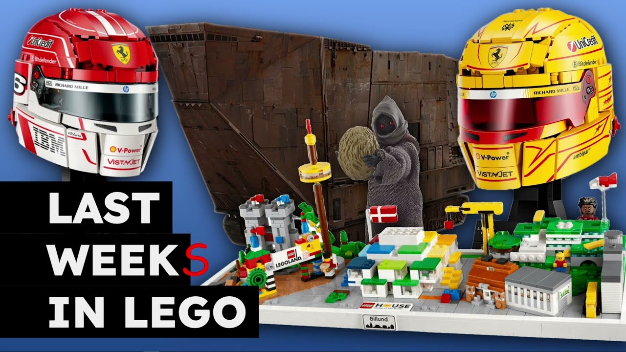 Last Week in Lego: Racing Helmets and Other Rumors