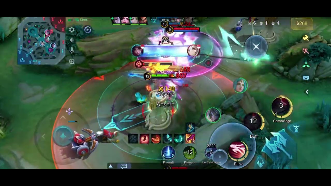 Video Full gamplay Natalia Jungle, Musuh mengakui kekalahan 👻☠️ #mobilelegends #mlbb #natalia #ggwp 