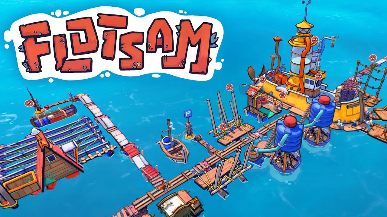 IF RAFT WAS A CITY BUILDER! Flotsam Gameplay Episode 1