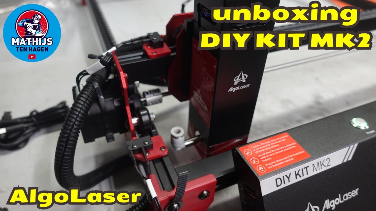 Unboxing AlgoLaser DIY KIT MK2 10W
