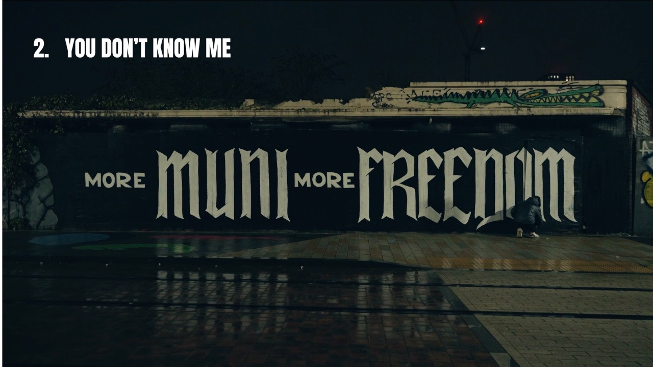 KayMuni - You Don't Know Me [Track 2: More Muni More Freedom] (Visualiser)
