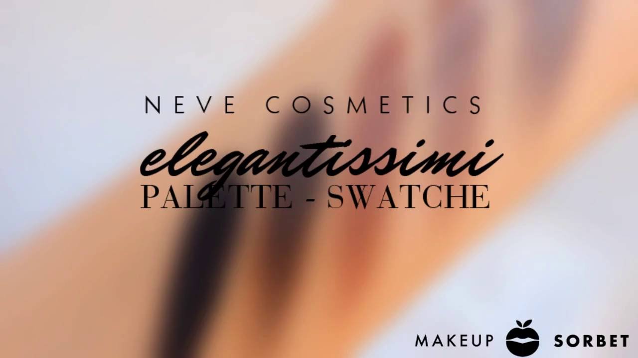 Neve Cosmetics Paletka Elegantissimi