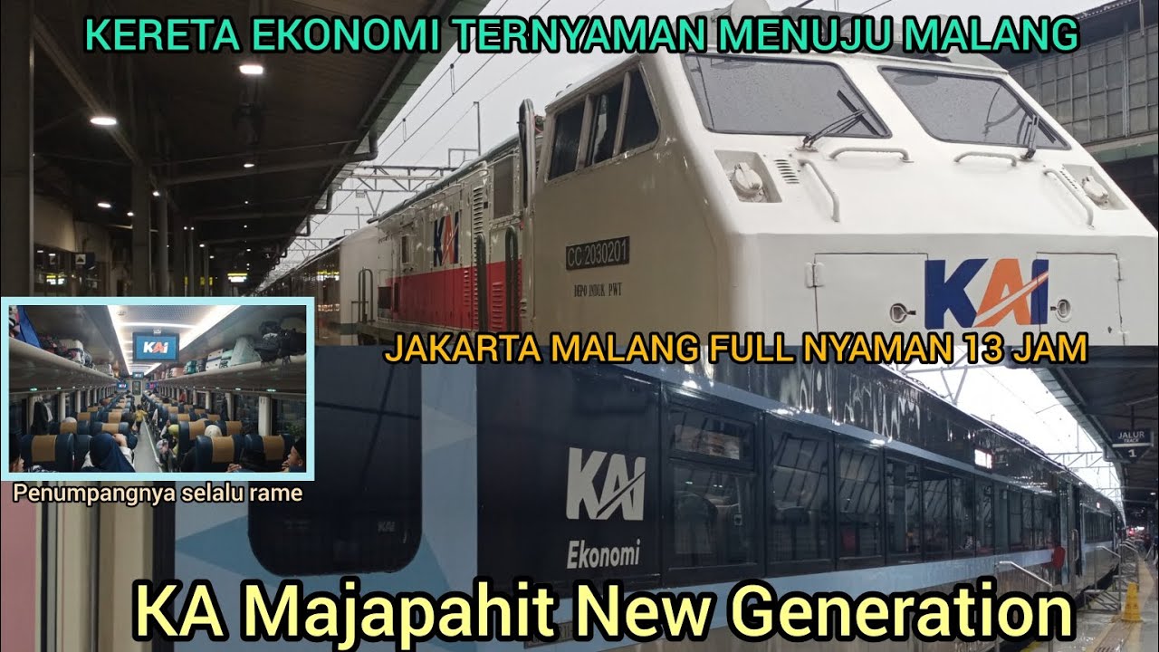 TIKETNYA SELALU HABIS ❗❗KA Majapahit | Jakarta - Malang