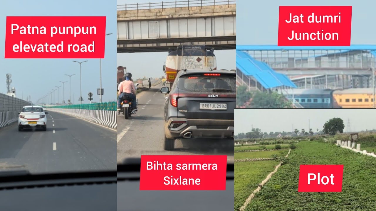 Bihta sarmera sixlane/ patna punpun elevated road/ dumri junction/ khel gaon/ plot near sixlane