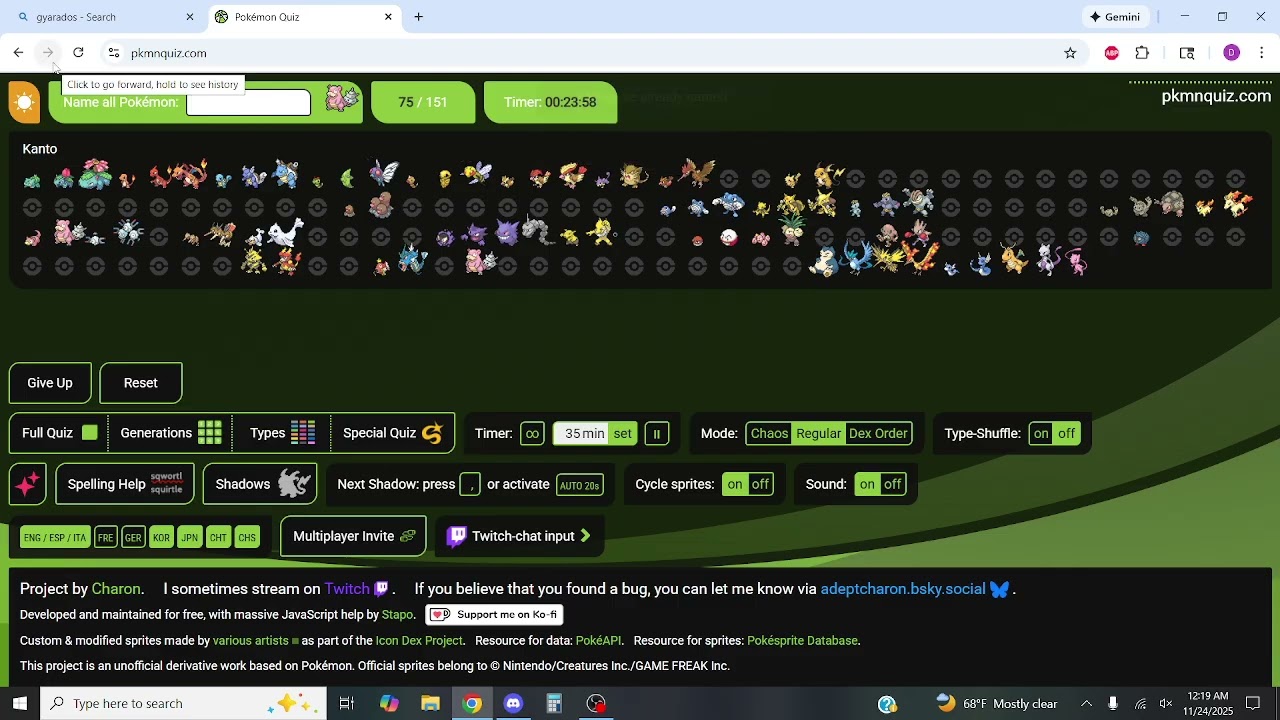 Can I pass a Pokemon quiz?