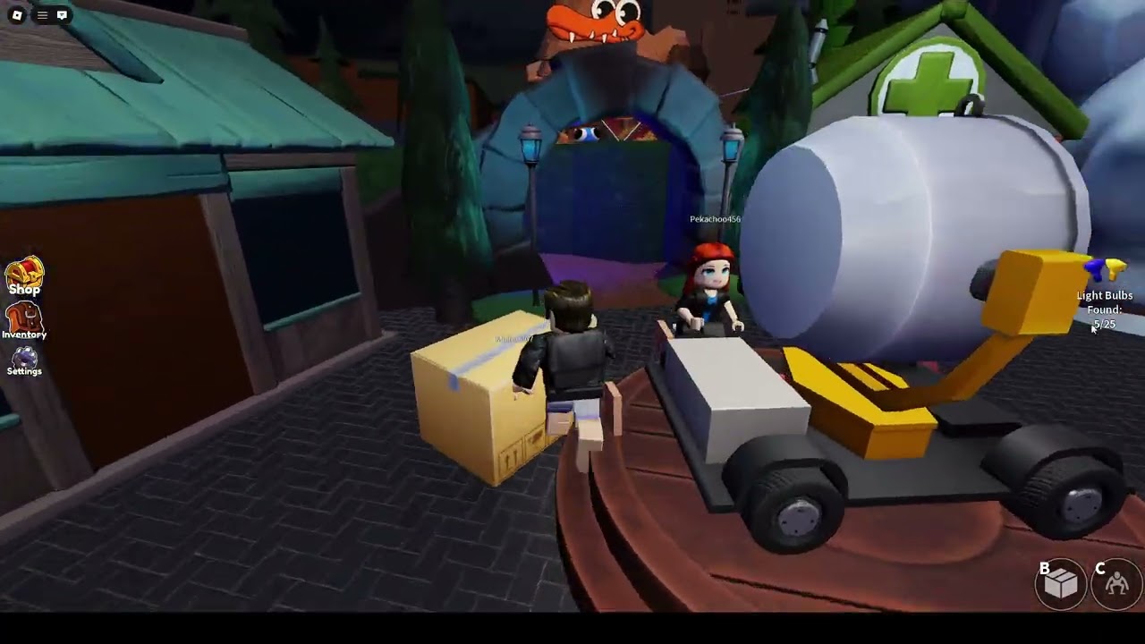 Treci de rainbow friends si nu muri in Roblox