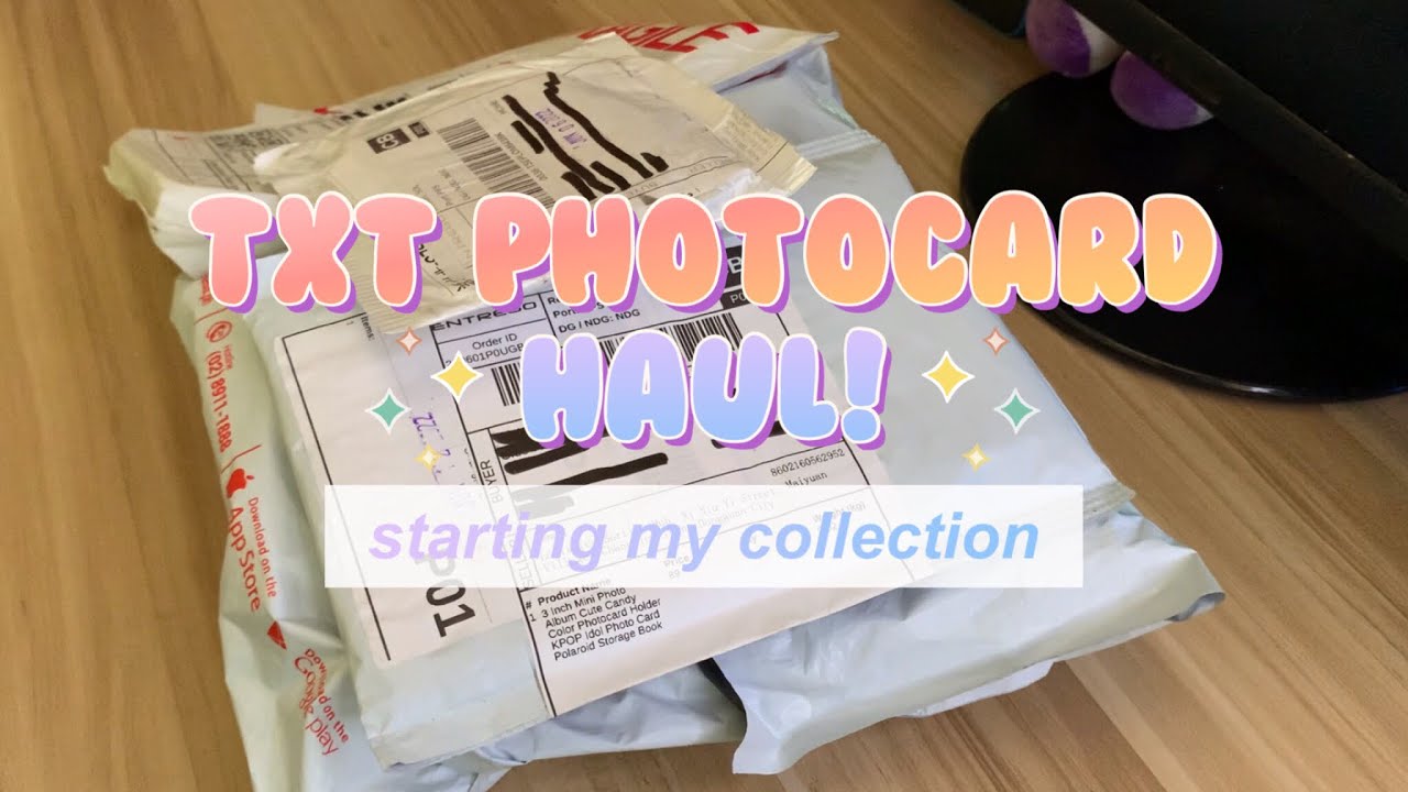 TXT Photocard Haul || Starting My Collection (kinda asmr)