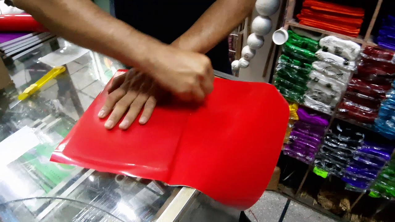 Como forrar una libreta con papel contac