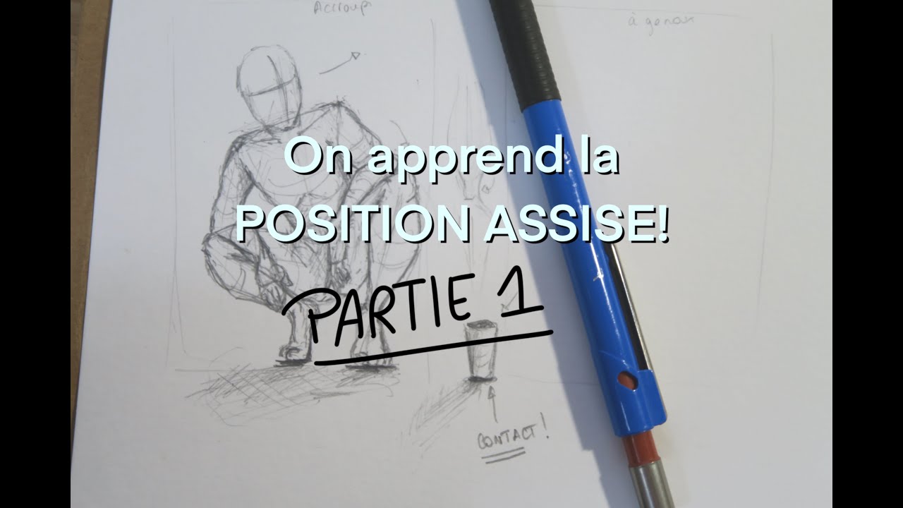 On apprend la position ASSISE! Partie 1: l’accroupi ♡