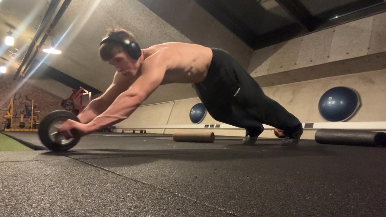 ASMR Gym session late night