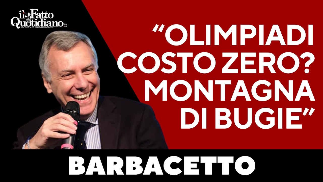 Barbacetto e Pietrobelli: “Olimpiadi sostenibili e a costo zero? Bugie. Una Montagna di soldi”