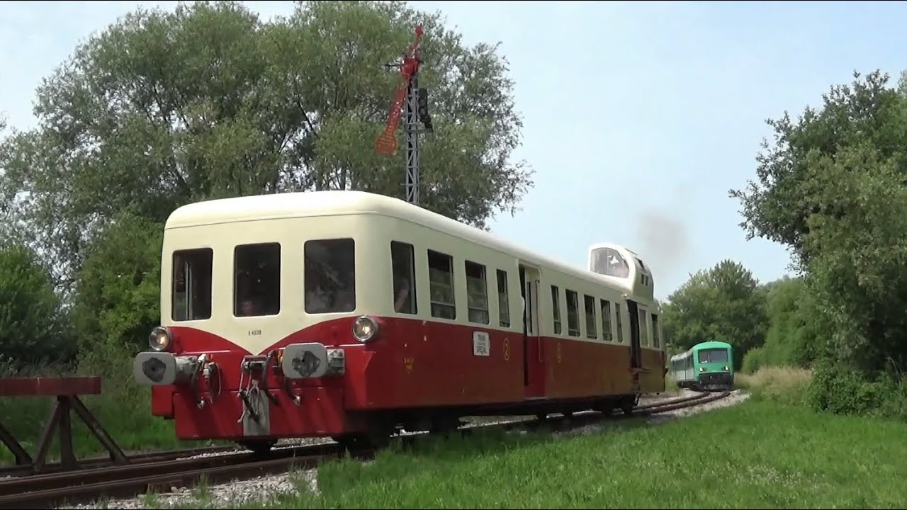 Chemin de Fer de la Baie de Somme | Le Picasso X 4039 et la Caravelle X 4719 en Baie de Somme