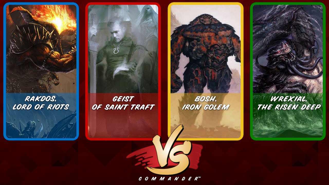 Commander VS S4E5: Rakdos vs Geist vs Bosh vs Wrexial [MtG: Multiplayer]