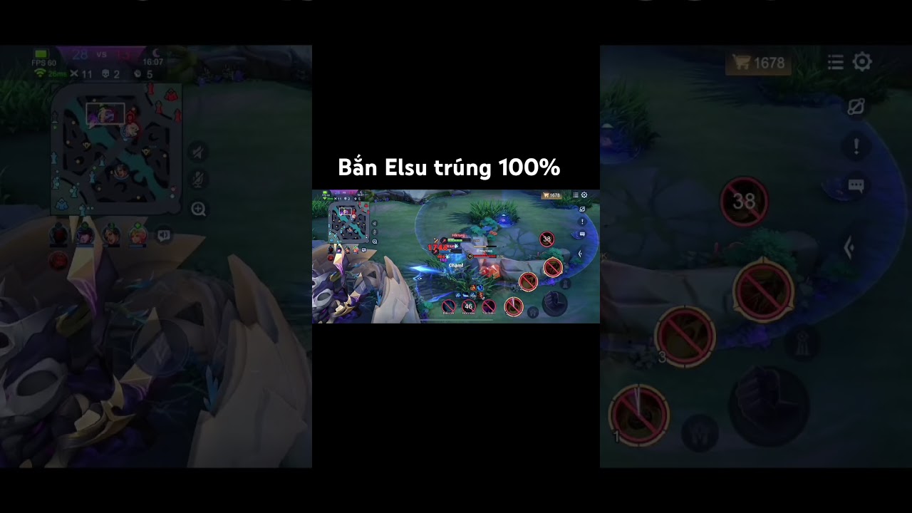 Xin tên idol Elsu của bạn bắn được như tôi #lienquanmobile #rov #aov