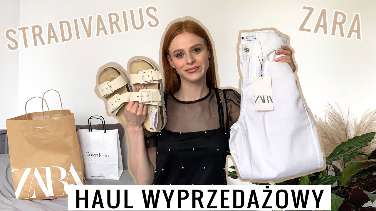 HAUL WYPRZEDAŻOWY LATO 2021 | ZARA, STRADIVARIUS, CALVIN KLEIN | Caamam