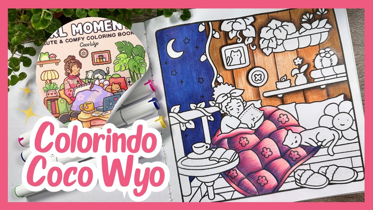 🔴 Live - Colorindo Girl Moments by CocoWyo (parte 3)
