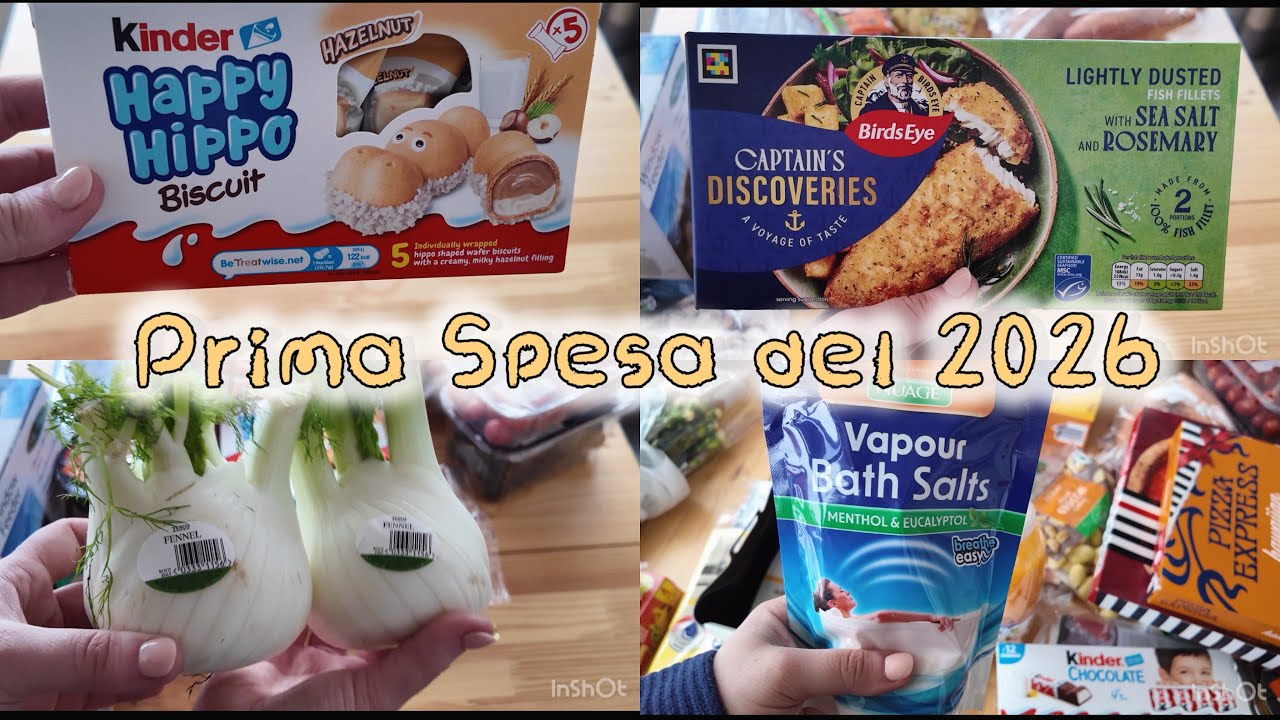 ❄️PRIMO SVUOTA LA SPESA DEL 2026 - Ma non eravate a dieta??!?🥲