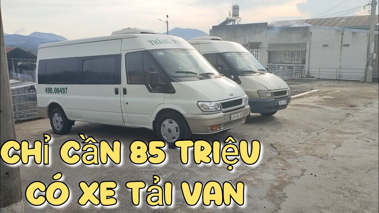 Chỉ với 85 triệu có xe Ford Transit tải Van 6 chỗ hoặc 3 chỗ | Ô-tô Thanh Xuân