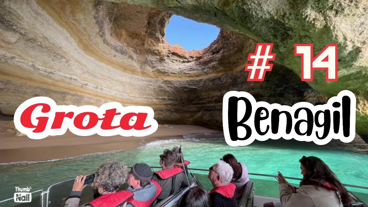 Portugalia # 14 Rejs do słynnej jaskini Benagil cave  prosto z Portimao 2022 #portugalia #benagil
