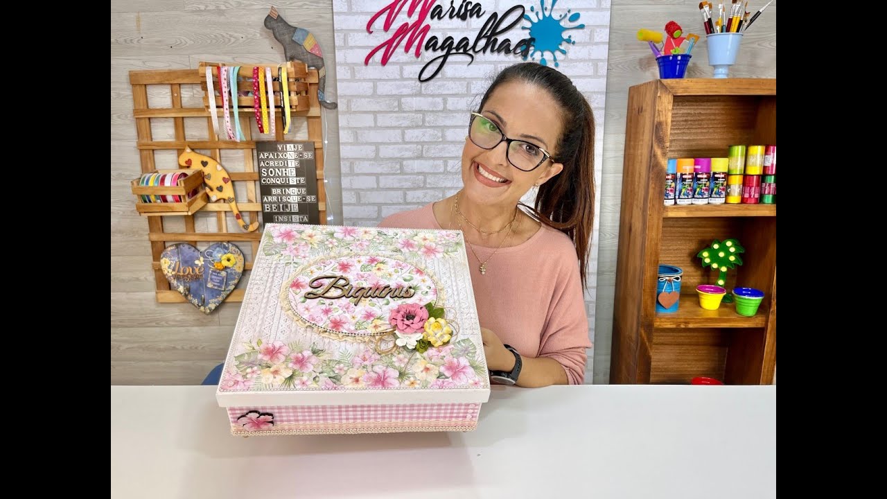 Live Caixa para Biquínis - Artesanato com Marisa Magalhães - 15h00