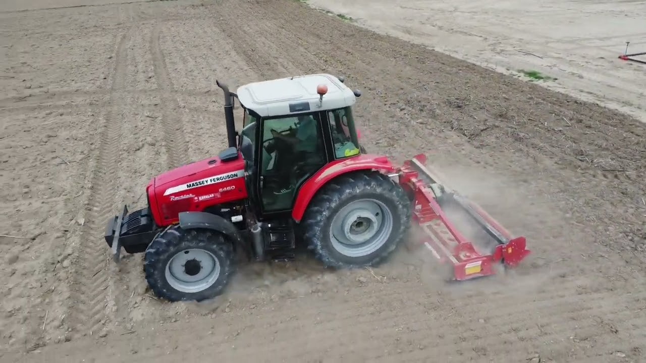 Massey Ferguson 6460+Toscano 3500 Dik Rotavat&ouml;r
