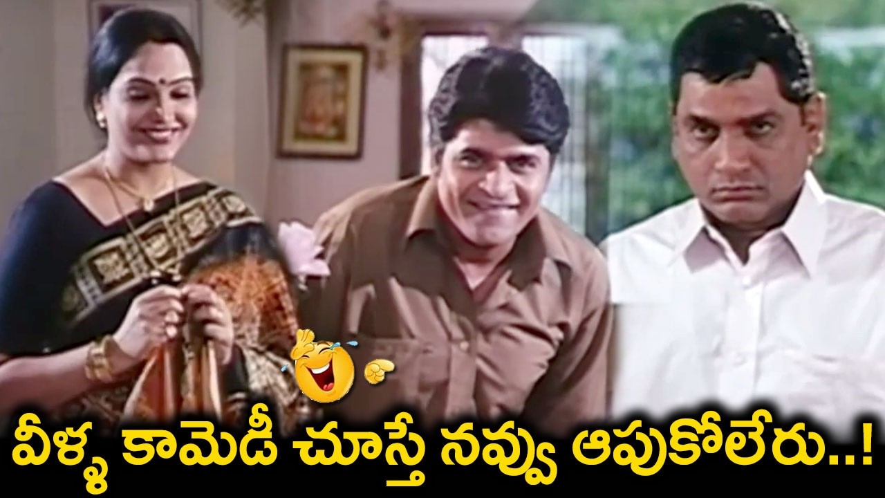 వీళ్ళ కామెడీ చూస్తే నవ్వు ఆపుకోలేరు..! | Ali & Avs Telugu Movie Comedy Scenes | Comedy Adda