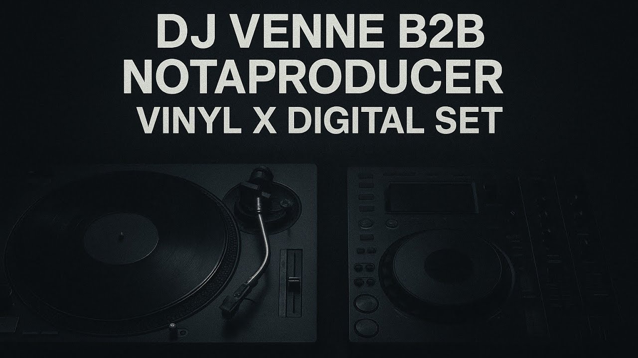 Living Room B2B Techno Set Vinyl/Digital - Venne, Not a Producer