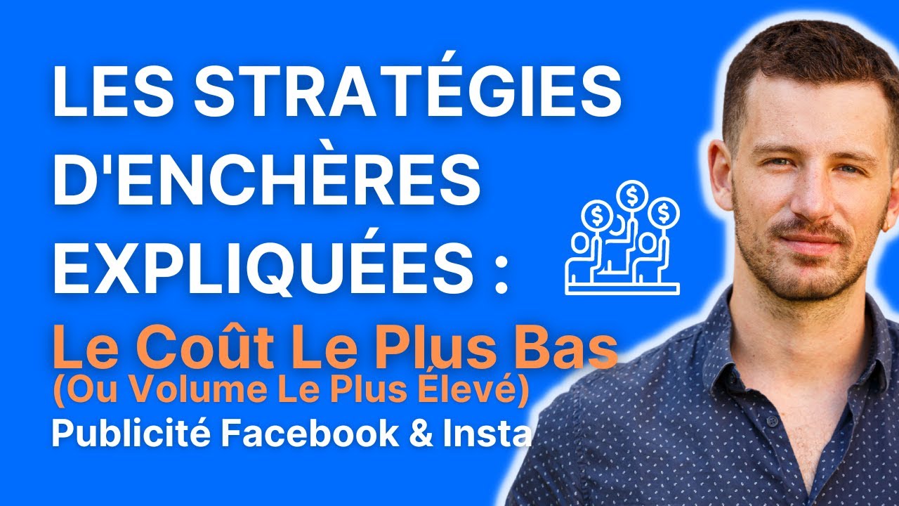 Les stratégies d'enchères Facebook Ads : le coût le plus bas (1/3)