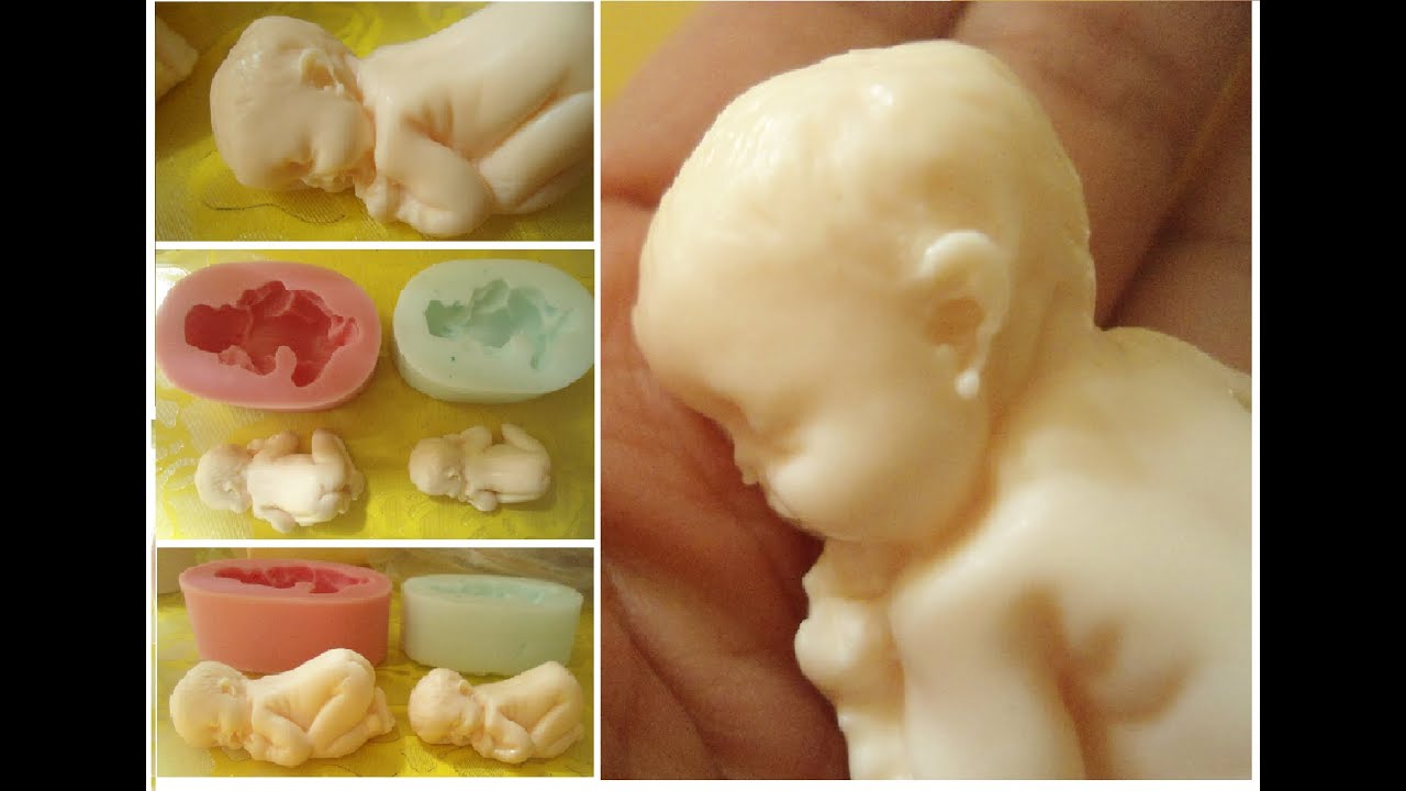 el detalle de los molde  de silicona de bebe colita (25/1/2016)