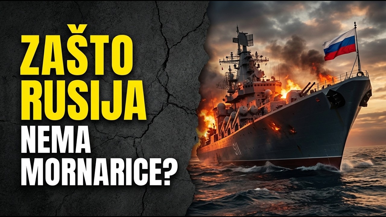ZA&Scaron;TO je ruska MORNARICA u KATASTROFALNOM stanju? | Vojna Analiza