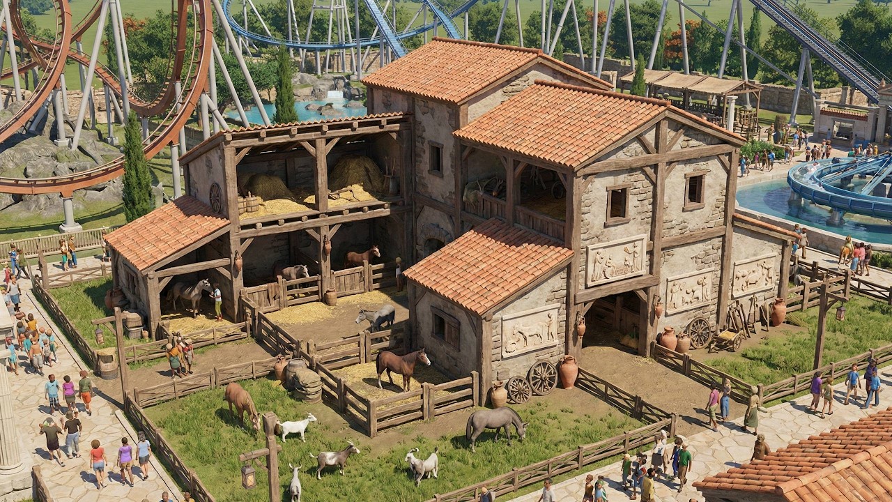 CHEMIN DE PAILLE - PLANET COASTER 2 - EPS 68