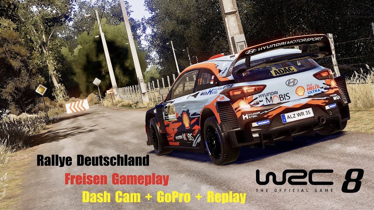 WRC 8 - FREISEN World Record - Onboard + TV replay