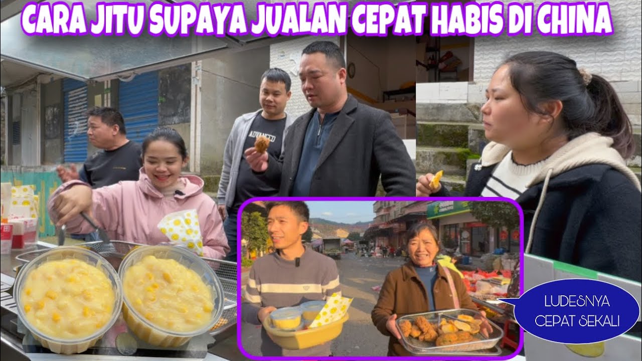 JUAL BUBUR JAGUNG DI CHINA, BEGINILAH CARA KAMI SUPAYA JUALAN CEPAT HABIS TIDAK SAMPAI SETENGAH JAM 